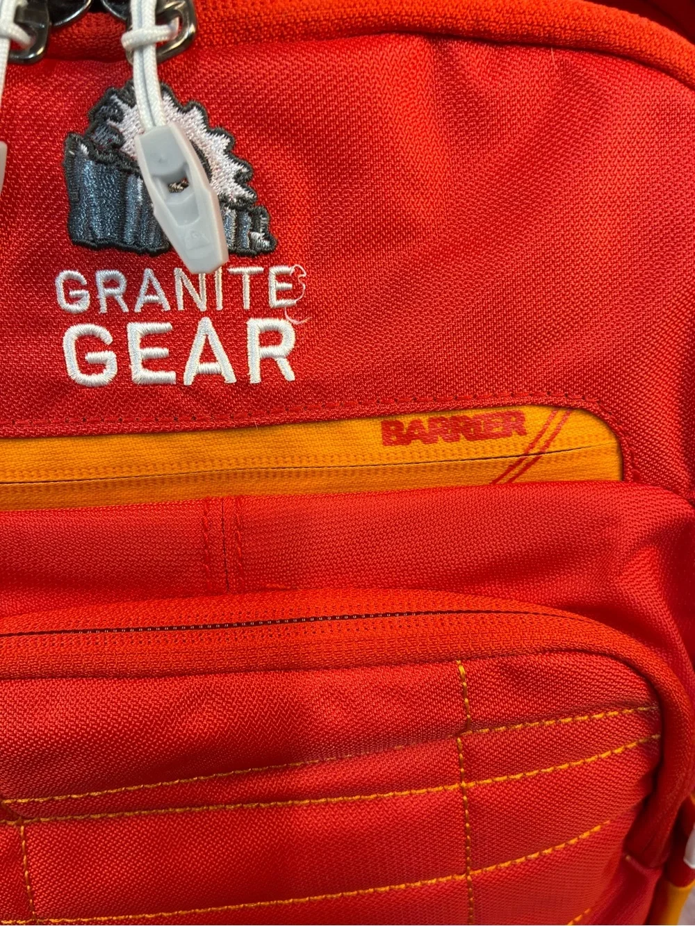 Granite Gear Red Orange Backpack